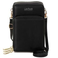 Bolsas Feminina Pequena Transversal Porta Cartão Carteira-Feminino