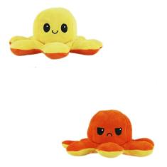 Polvo E Bichinho De Pelúcia Colorido Reversível