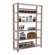 Armário Expositor Para Cozinha Vertical Pinus