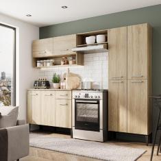 Cozinha Compacta Arizona Classic Carvalho Carraro