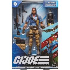 Boneco de Ação Spirit Iron-Knife da Série G.I. Joe, 36 colecionável, 6 polegadas, com acessórios