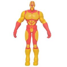 Boneco Articulado Grande Soldado De Ferro 45 Cm Com Máscara