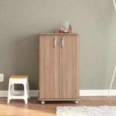 Armário Multiuso 2 Portas 4 Prateleiras Limeira - Politorno