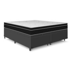 Cama Box Baú King Com Colchão Confort Tec 193x203x42 Premium - ProMax,