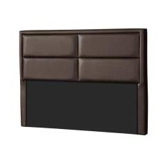 Painel De Cama Box Estofada King New York Courano Marrom - Probel