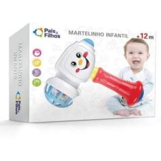 Chocalho Martelinho Infantil Sortido - Pais e Filhos 19014.1
