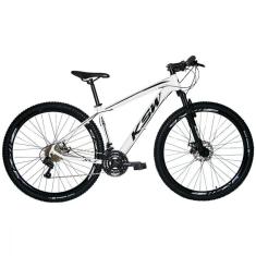 Bicicleta Aro 29 24 Marchas Shimano e Freios a Disco 17''
