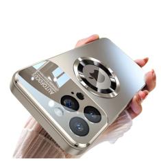 Doulings Design série magnética para capa iPhone [compatível com MagSafe] [proteção total contra quedas militares e lente de câmera] Capa de janela grande à prova de poeira fosca à prova de