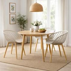 Cadeira com Braços Polipropileno Clarice - Rivatti