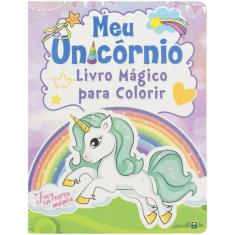Livro Meu Unicórnio Mágico P- Colorir - Todolivro