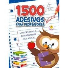 Livro - 1500 adesivos - Contribua com o aprendizado de seus alunos Ing