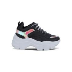 Tênis Feminino Sneaker Colorido Sola Plataforma Melhor Preço - E-comme