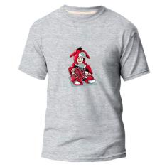 Camiseta Algodão Premium Estampa Digital Criança Fantasiada - NoBrand,