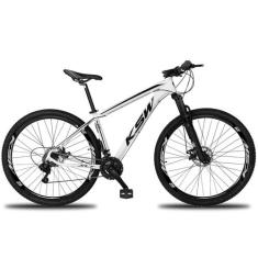 Bicicleta 29 KSW XLT 24 Marchas Freio a Disco Alumínio MTB Suspensão D
