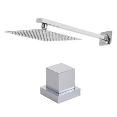 Chuveiro Piscina Chuveirão 20x20 Volante Padrão Base Docol - Montelar 