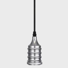 Pendente Taschibra Dot Metal Wave E27 Bivolt Cromado
