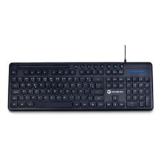 Teclado com Fio USB ABNT2 Cor Preto Goldentec GT Business
