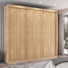 Guarda Roupa Casal Sevilha 3 Portas Correr 6 Gav. - Tonielque Móveis, 