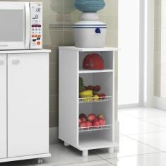 Balcão Fruteira Multiuso Multimóveis Cr20001 Branco - MULTIMOVEIS