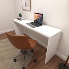 Escrivaninha Mesa Escritório 140cmx42cm 40mm com Caixa de Tomada - Bra