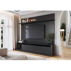 Rack com Painel para TV até 50 Polegadas 180cmx160cm 2 Portas Adega Vi