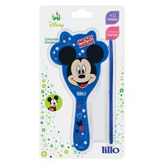 Conjunto Pente e Escova Disney - Lillo, Azul