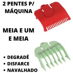 Kit Disfarce 2 Pentes 0.5 E 1.5 Máquina De Corte Kemei Top!!