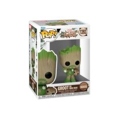 Candide, Funko POP! Groot como Homem de Ferro, Marvel 85 Anos - 8 cm