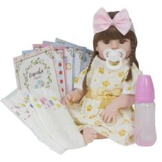 Boneca Reborn Silicone Realista Recém Nascida - Cegonha Reborn Dolls