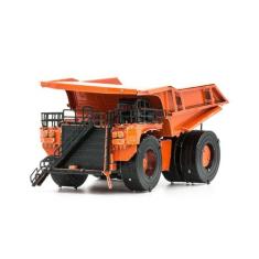 Miniatura D Montar Metal Earth Caminhão De Mineradora MMS182, Laranja