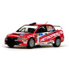 Miniatura 1/43 Lancer Evo IX Rally México 32 Vitesse Ferro, Vermelho