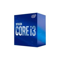 Processador Intel Core I3-10100, Cache 6mb, 3.6ghz (4.3ghz Max Turbo),