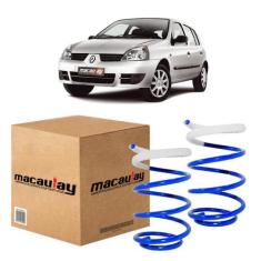 Molas Esportivas Dianteiras - Renault Clio 2015 - Macaulay