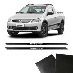 Soleira Diamante Saveiro Trooper 10/14 E Protetor De Porta - SPORTINOX