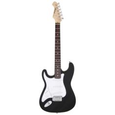 Guitarra Aria Série Stg-003-m Lh Black (canhoto)