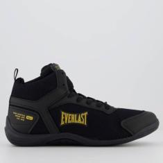 Tênis Everlast Ring III Preto e Dourado