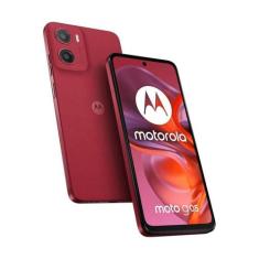 Smartphone Motorola Moto g05 128GB 4GB RAM Vermelho