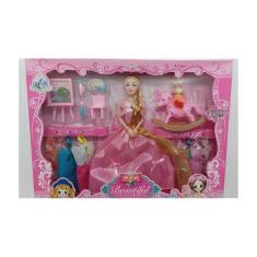 Brinquedo de boneca para meninas com acessórios