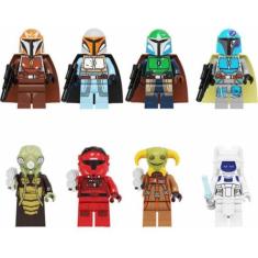 Boneco Blocos De Montar Mandalorian Zuckuss Boolio Aayla