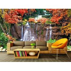 Papel de Parede Paisagens Cachoeira 66 - 1,50 X 2,50 - Voce Decorando