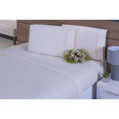 Jogo Lençol 4 Peças Cama Viúva 2,00mx1,10mx32cm 100% Algodão 200 Fios 