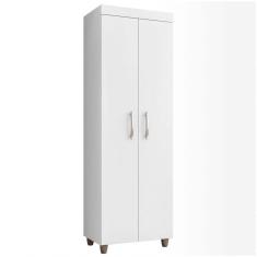 Armário Multiuso Rafaela 2 Portas Nathy Móveis Branco