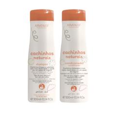 Kit Arvensis Cachinhos Naturais Shampoo + Condicionador Todos tipos de Cachos -300ml
