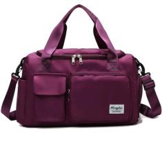 Bolsa Mala com Porta Tênis Lorben Impermeável Unissex Alça Regulável A