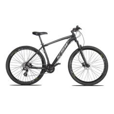 Bicicleta Aro 29 KSW XLT Altus 24v Hidráulico, Preto, Prata, 17