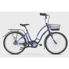 Bicicleta Aro 26 Anthon Azul Câmbio Shimano Nexus 3 Velocidades - Nathor