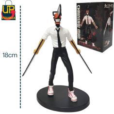 Boneco Chainsaw Man - Denji Homen Motosserra - Action Figure 18cm