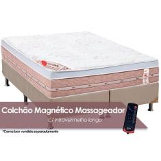 Colchão King Magnético c/Vibro Massagem c/ c/ Niponpedic Molas Tecnopedic (193x203x31) - Castor