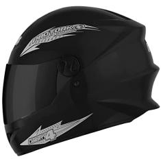 Pro Tork Capacete New Liberty Four 60 Viseira Fumê Preto