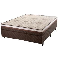 Cama Box Casal  Molas Ensacadas Siena Special 138x188x58 - Hellen Colc